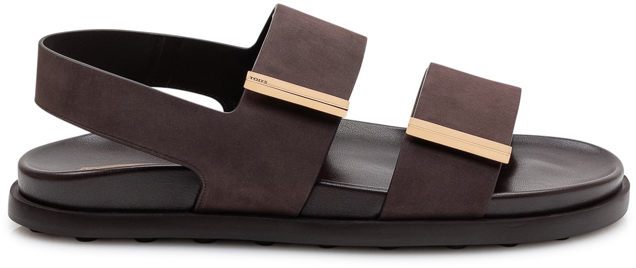 Tod's Sandalo Fasce Footbed Bruin