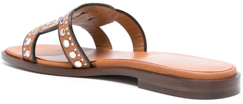 Tod's Sandals Brown Bruin