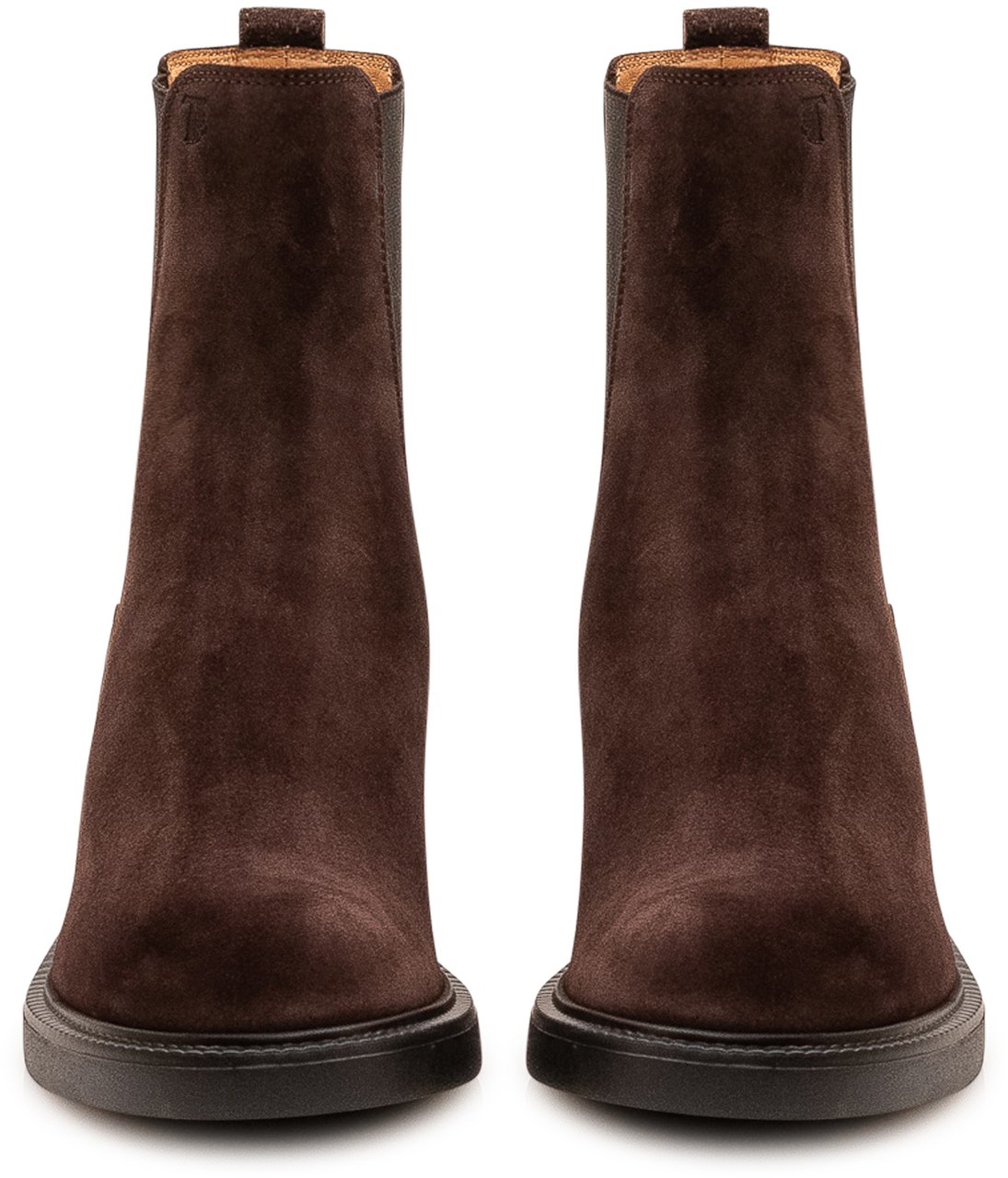 Tod's Stivaletto Chelsea con Tacco Bruin