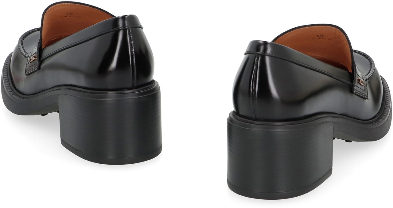 Tod's Leather loafers Zwart