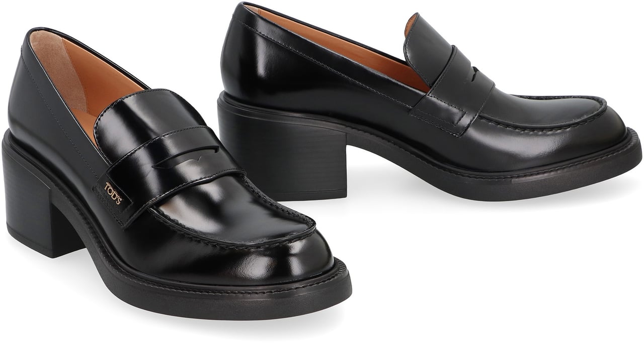 Tod's Leather loafers Zwart