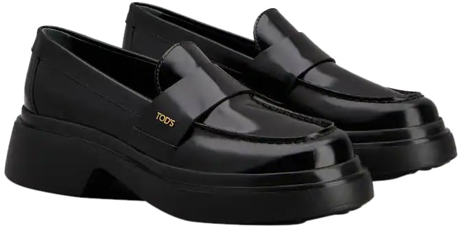 Tod's Flat Shoes Black Zwart