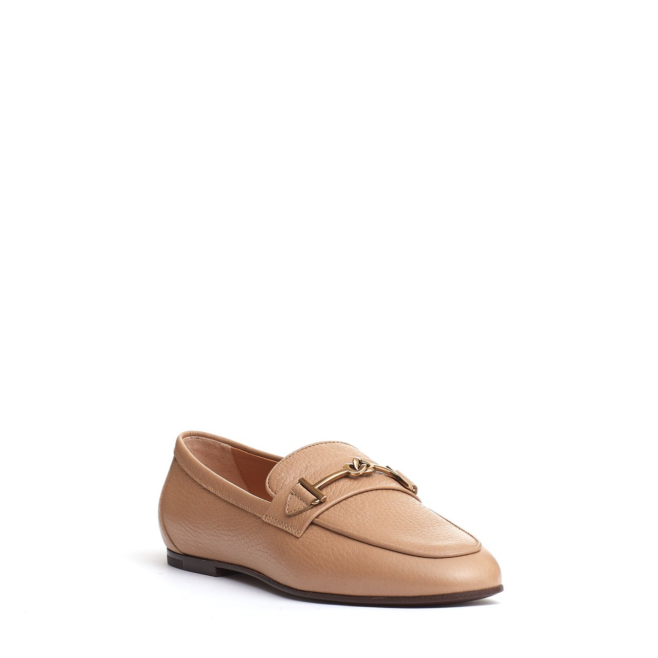 Tod's Mocassino Fibbia Pelle Beige Beige