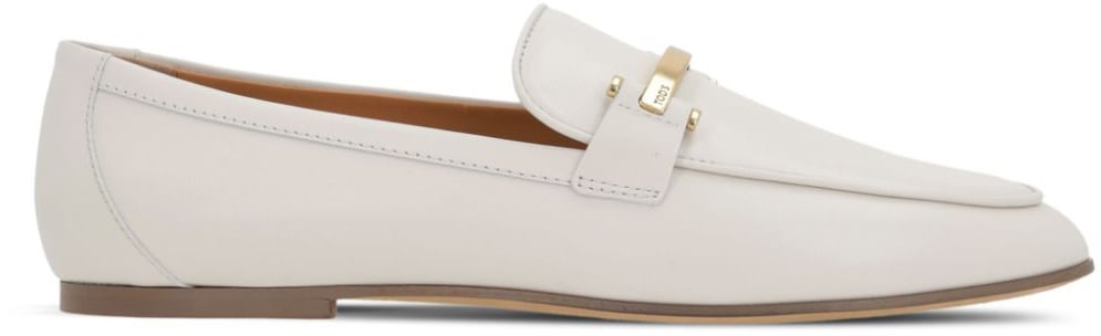 Tod's Flat Shoes Lime White Wit