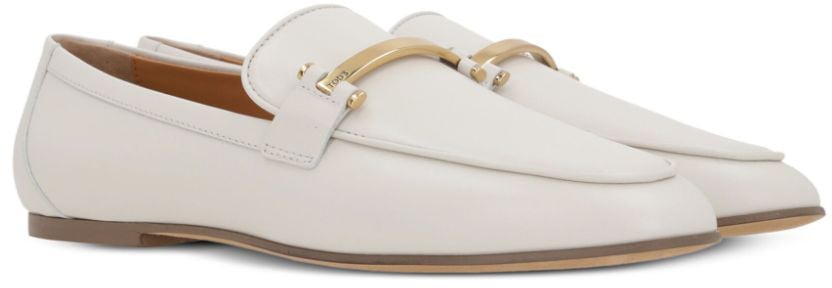 Tod's Flat Shoes Lime White Wit