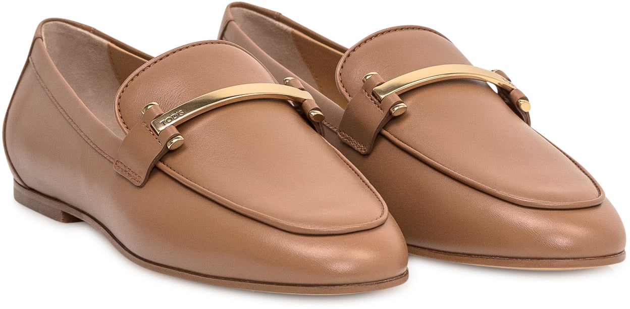 Tod's Mocassino in Pelle Bruin