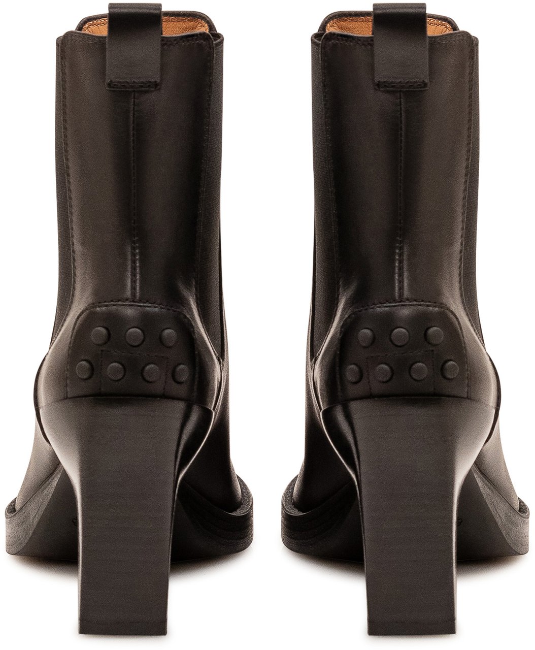 Tod's Tronchetto con Tacco Alto Zwart