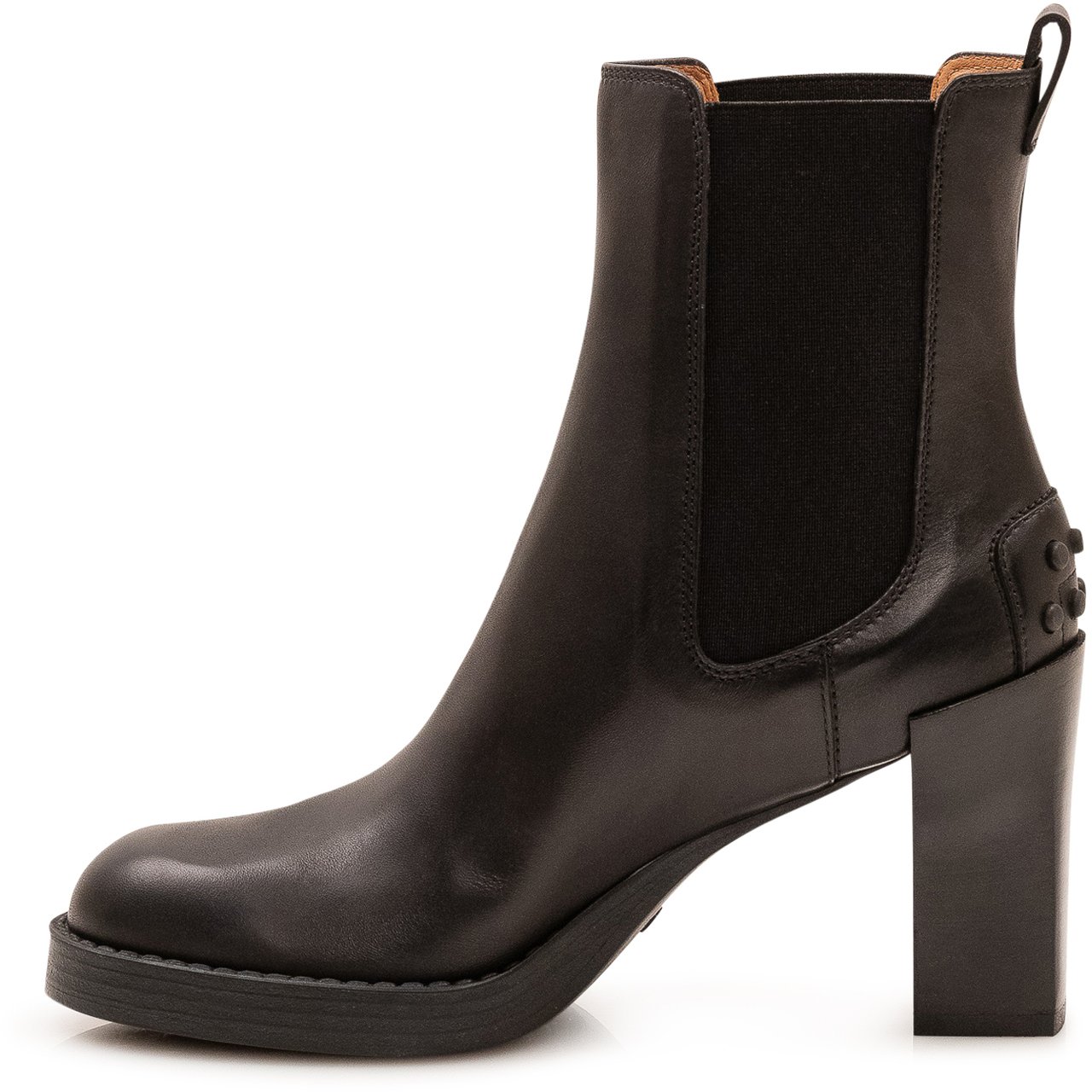 Tod's Tronchetto con Tacco Alto Zwart