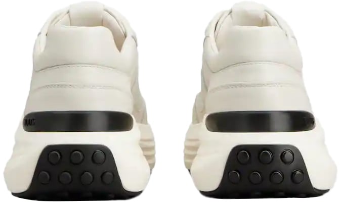 Tod's Sneakers Bianco Latte Wit