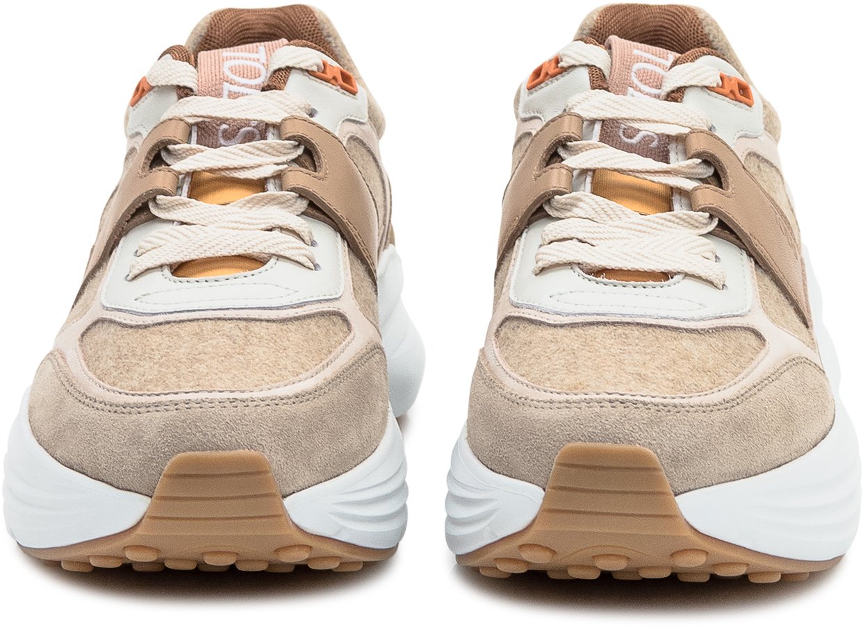 Tod's Tod's Sneakers Beige in Pelle e Suede Beige