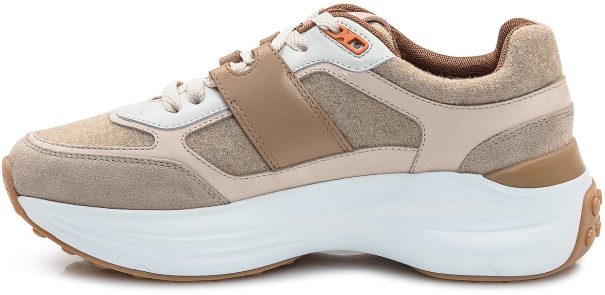 Tod's Tod's Sneakers Beige in Pelle e Suede Beige