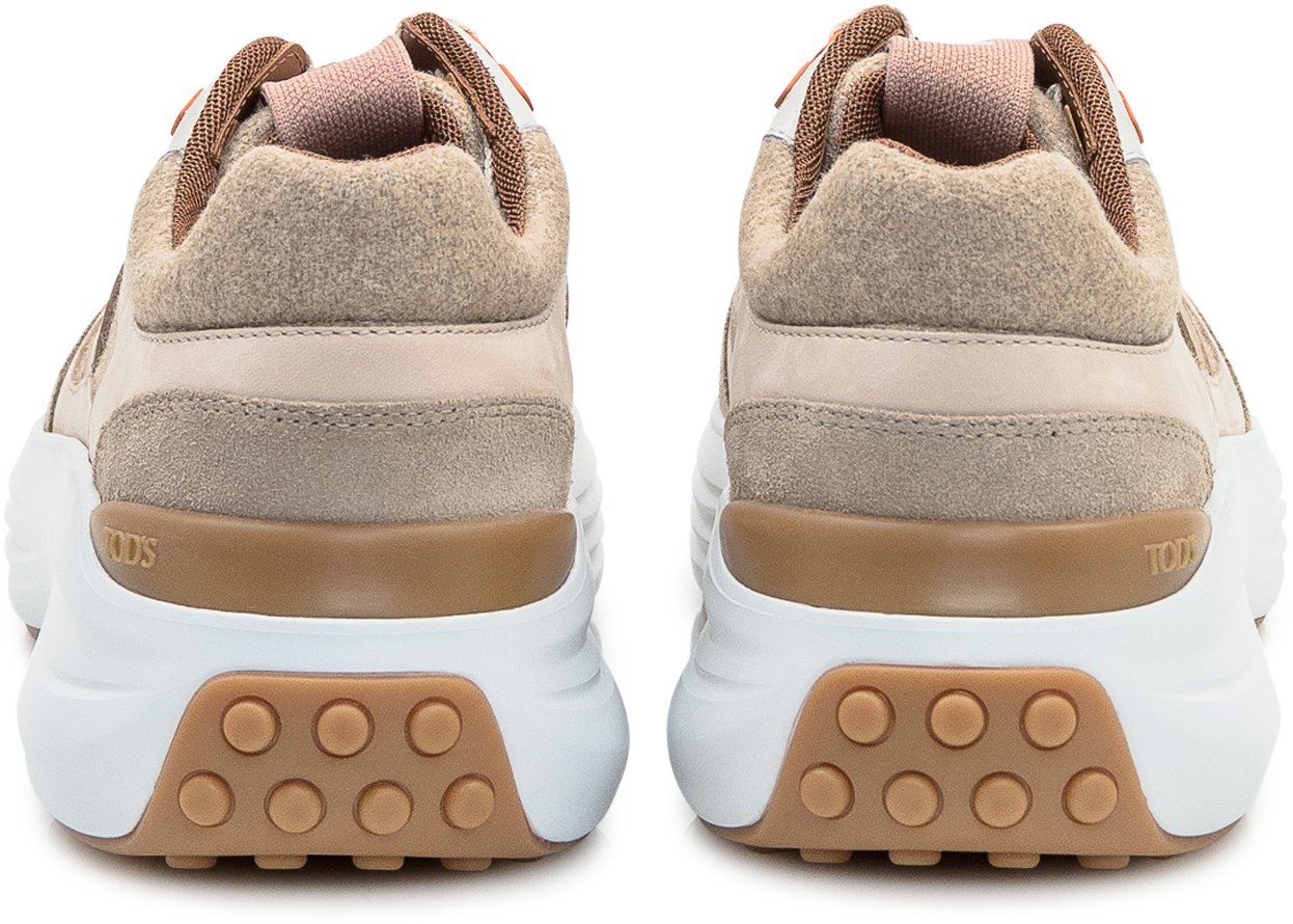 Tod's Tod's Sneakers Beige in Pelle e Suede Beige