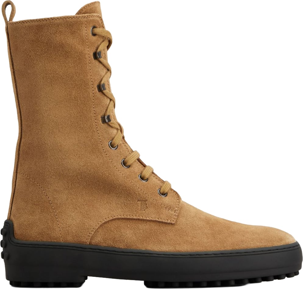 Tod's Boots Brown Beige