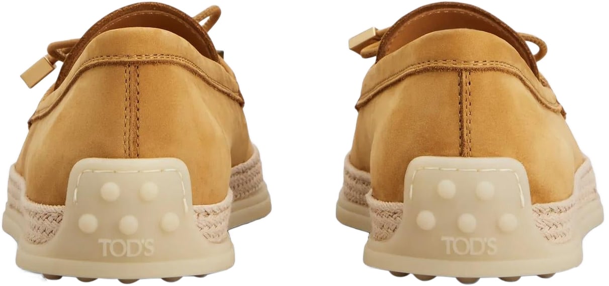 Tod's Dames Gomma Rafia 92K Laccetto Termi Beige