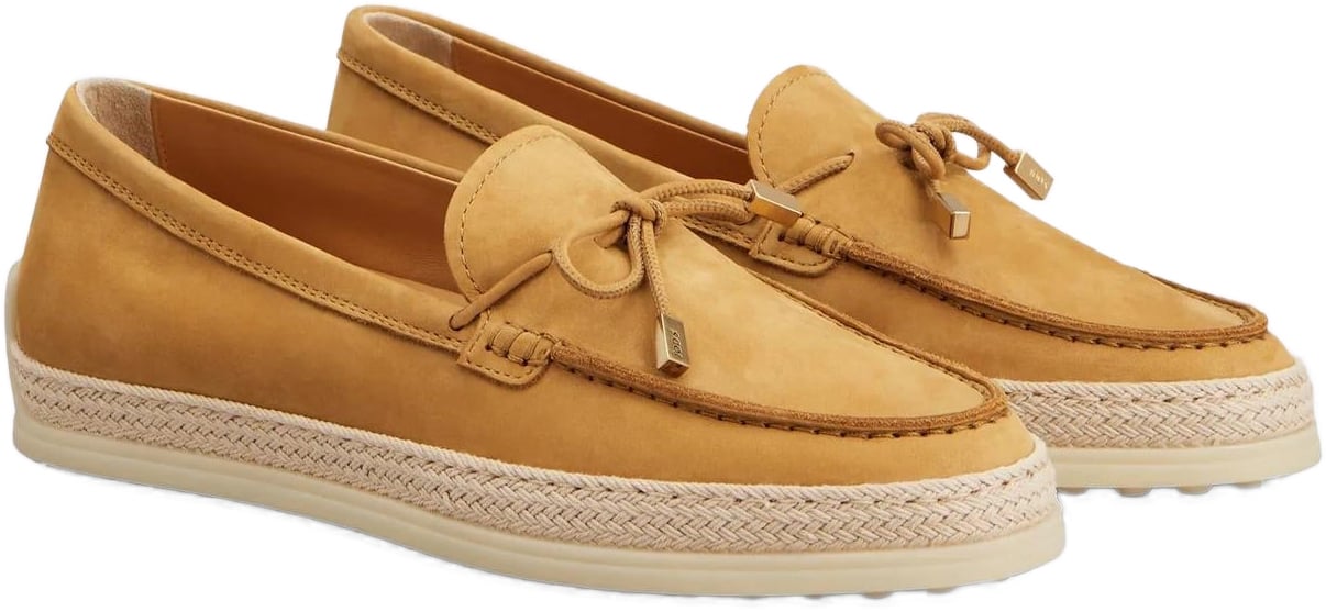 Tod's Dames Gomma Rafia 92K Laccetto Termi Beige