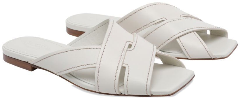 Tod's Sandals White Wit
