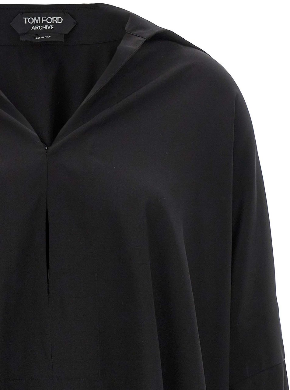 Tom Ford Black Silk Blouse Zwart