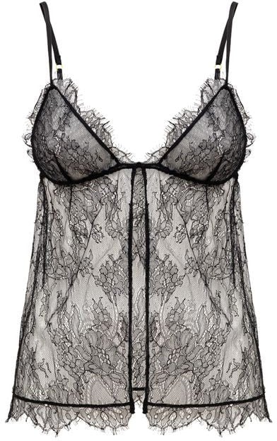 Tom Ford Black Lace Top Zwart