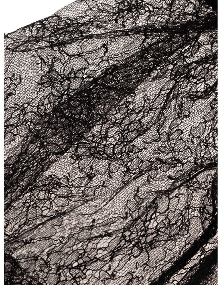 Tom Ford Black Lace Top Zwart