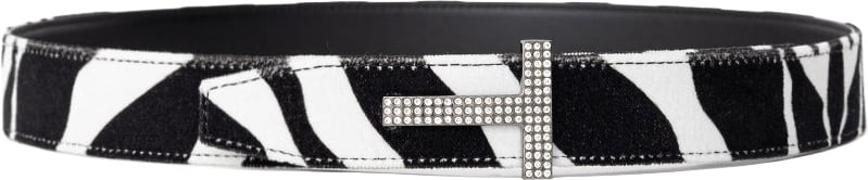 Tom Ford Belts Black/White Divers