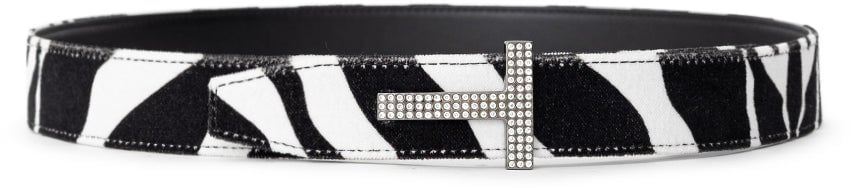 Tom Ford Belts Black/White Divers
