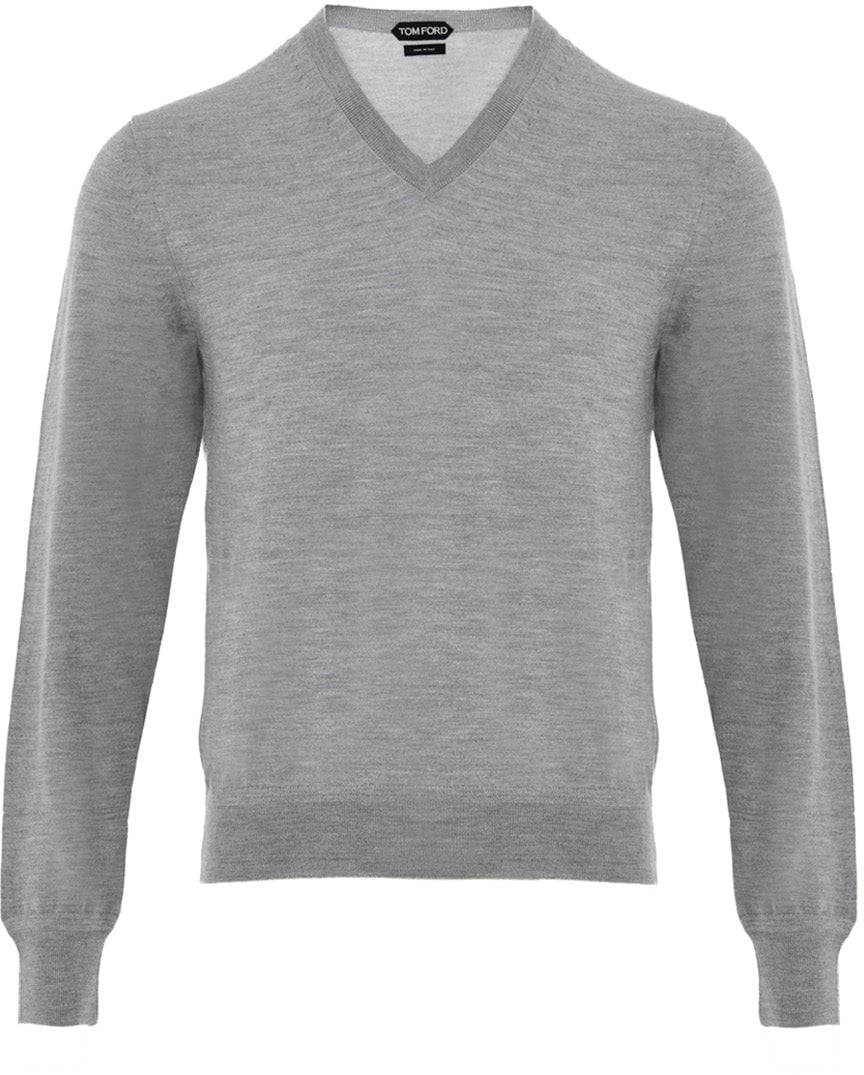 Tom Ford Knitwear Pearl Grey Divers