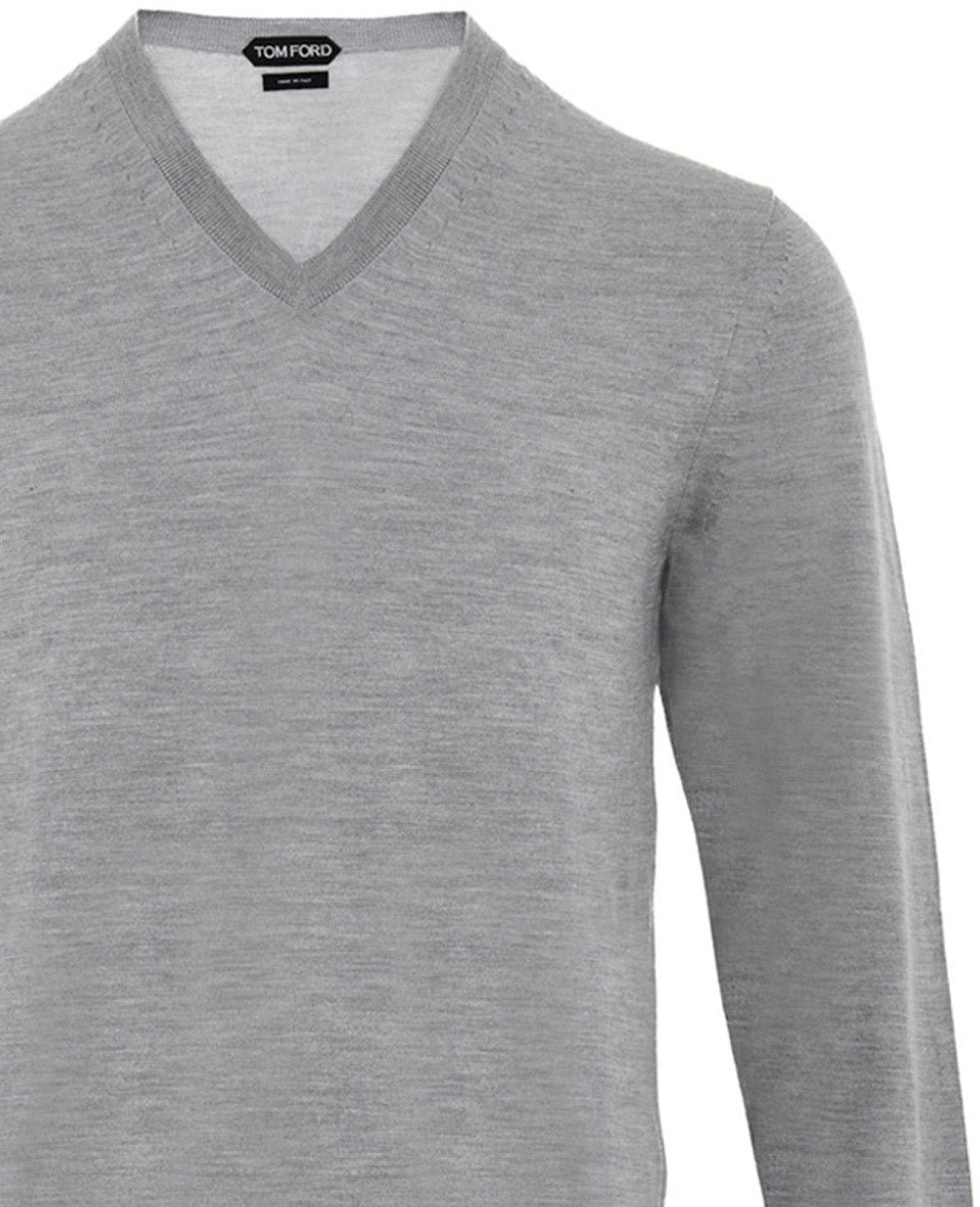 Tom Ford Knitwear Pearl Grey Divers