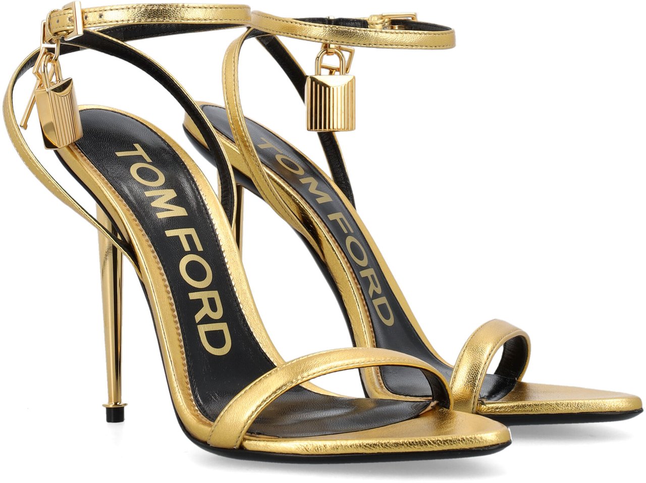 Tom Ford Padlock Sandal Oro Goud