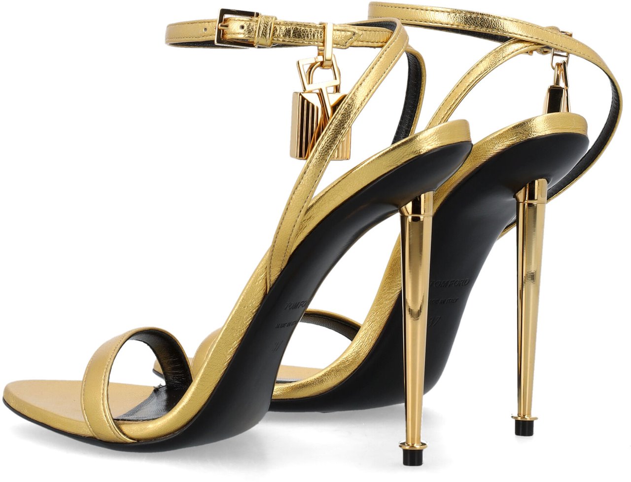 Tom Ford Padlock Sandal Oro Goud
