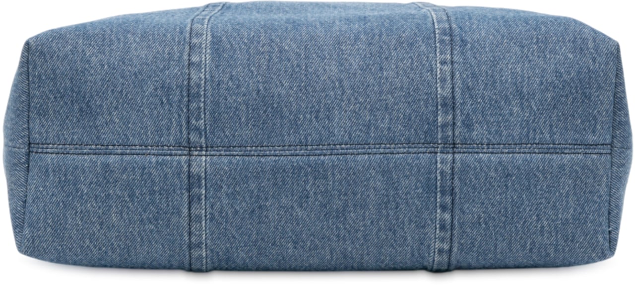 Tom Ford Small Denim TF Tote Blauw