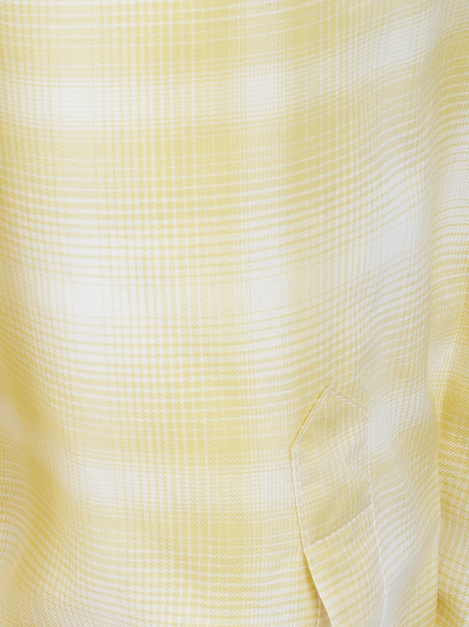 Tom Ford Checked Yellow Casual Shirt Neutraal