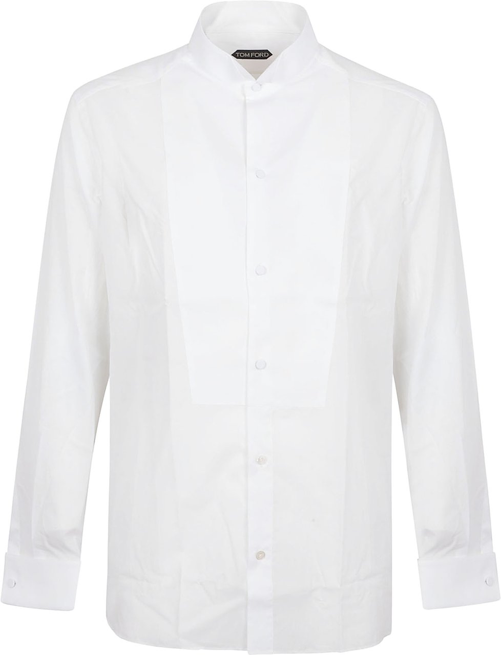 Tom Ford Crisp Cotton Dress Shirt Wit