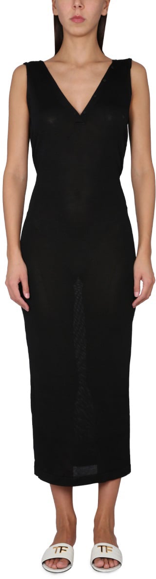 Tom Ford SLINKY DRESS Zwart