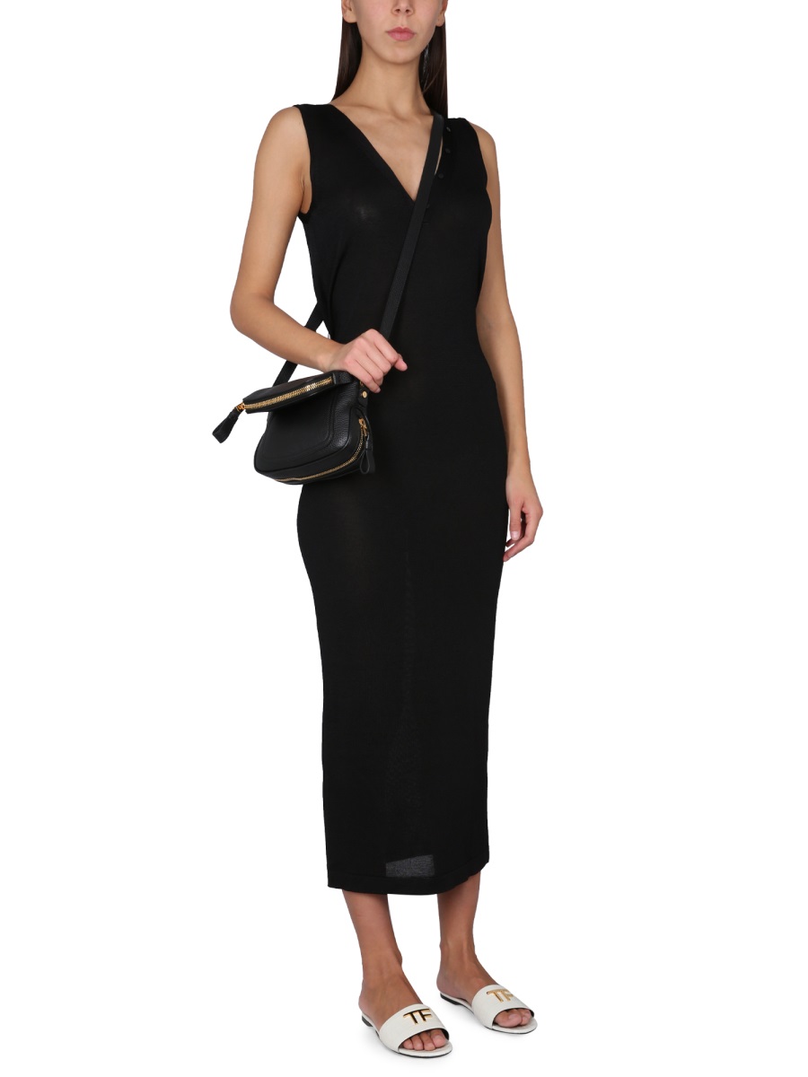 Tom Ford SLINKY DRESS Zwart