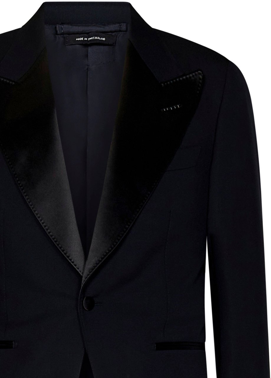 Tom Ford Dresses Blue Zwart