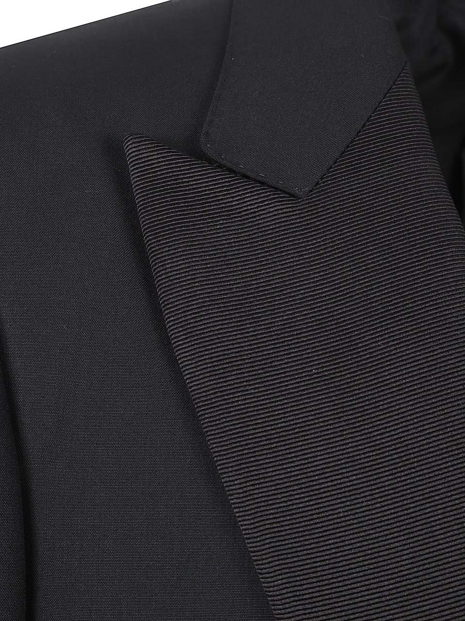 Tom Ford Black Wool Super 120s Tailored Suit Zwart