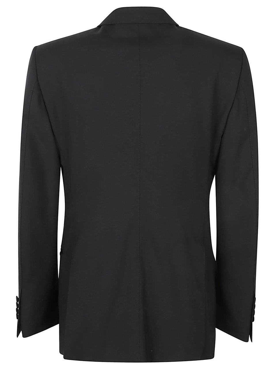 Tom Ford Black Wool Super 120s Tailored Suit Zwart