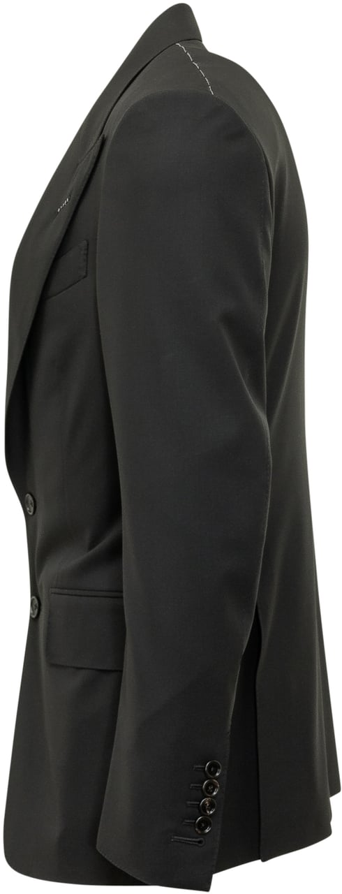 Tom Ford Tom Ford Navy blue wool suit Blauw