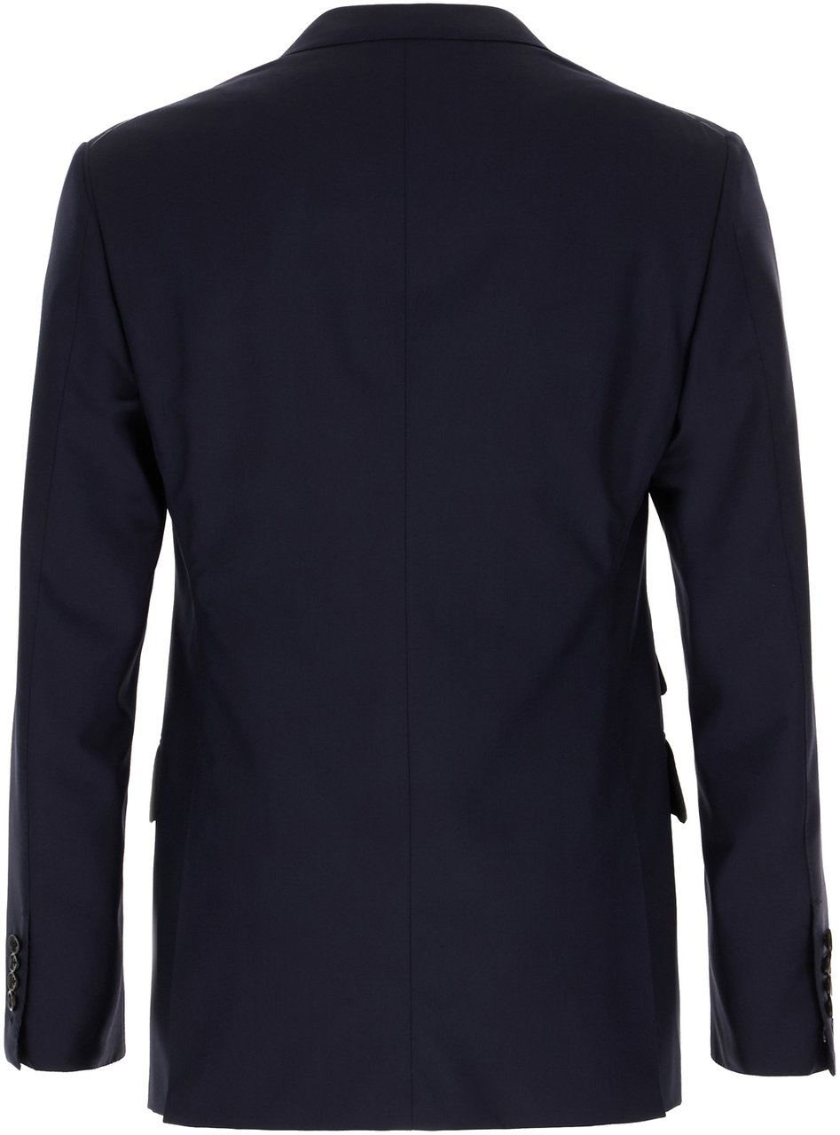 Tom Ford Tom Ford Navy blue wool suit Blauw