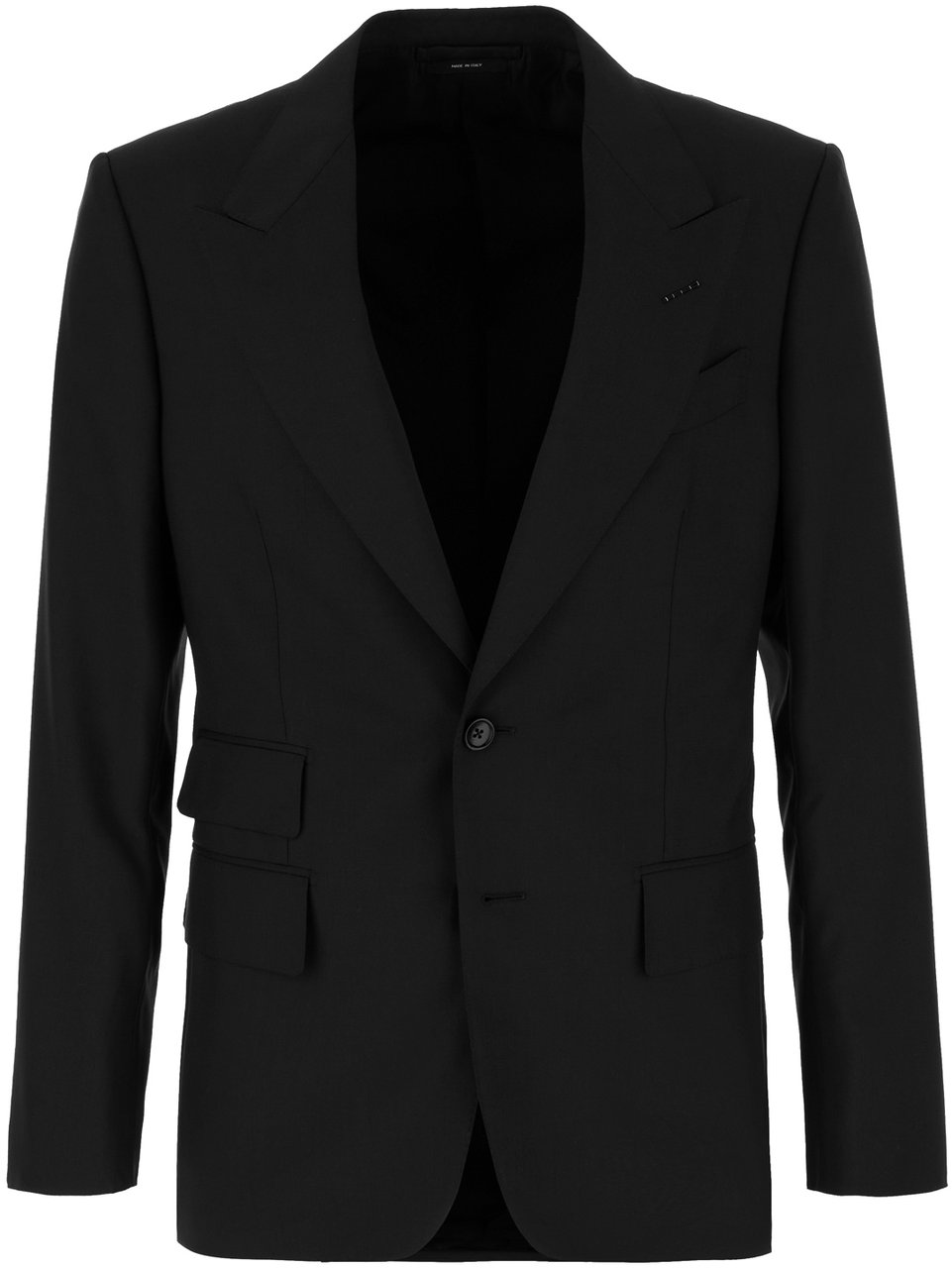 Tom Ford Black wool suit Zwart