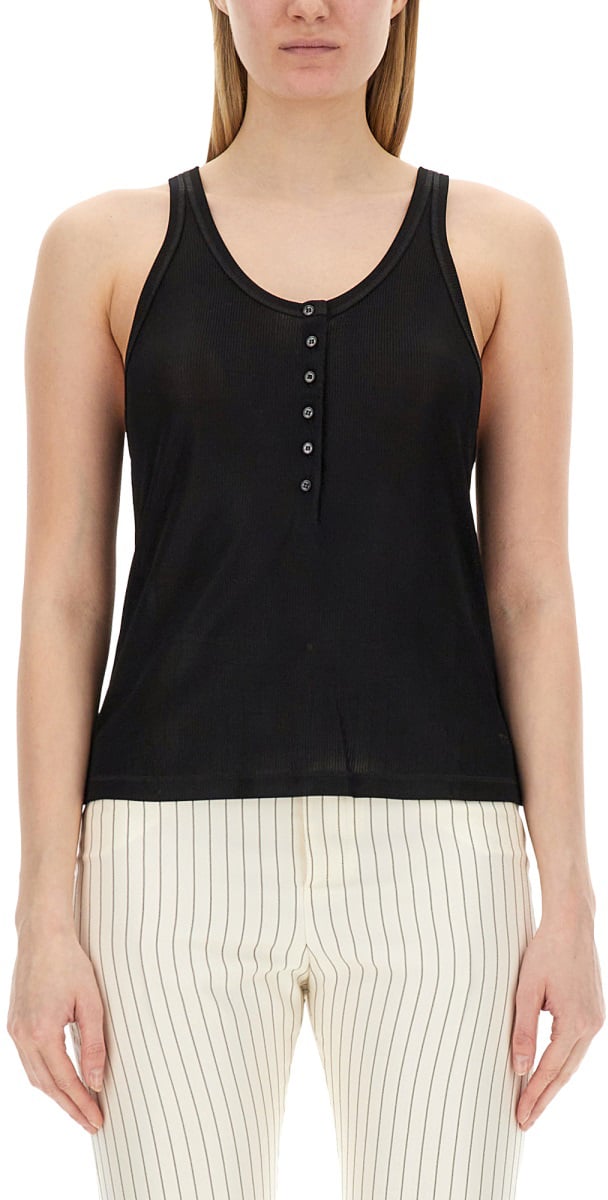 Tom Ford JERSEY TANK TOP Zwart