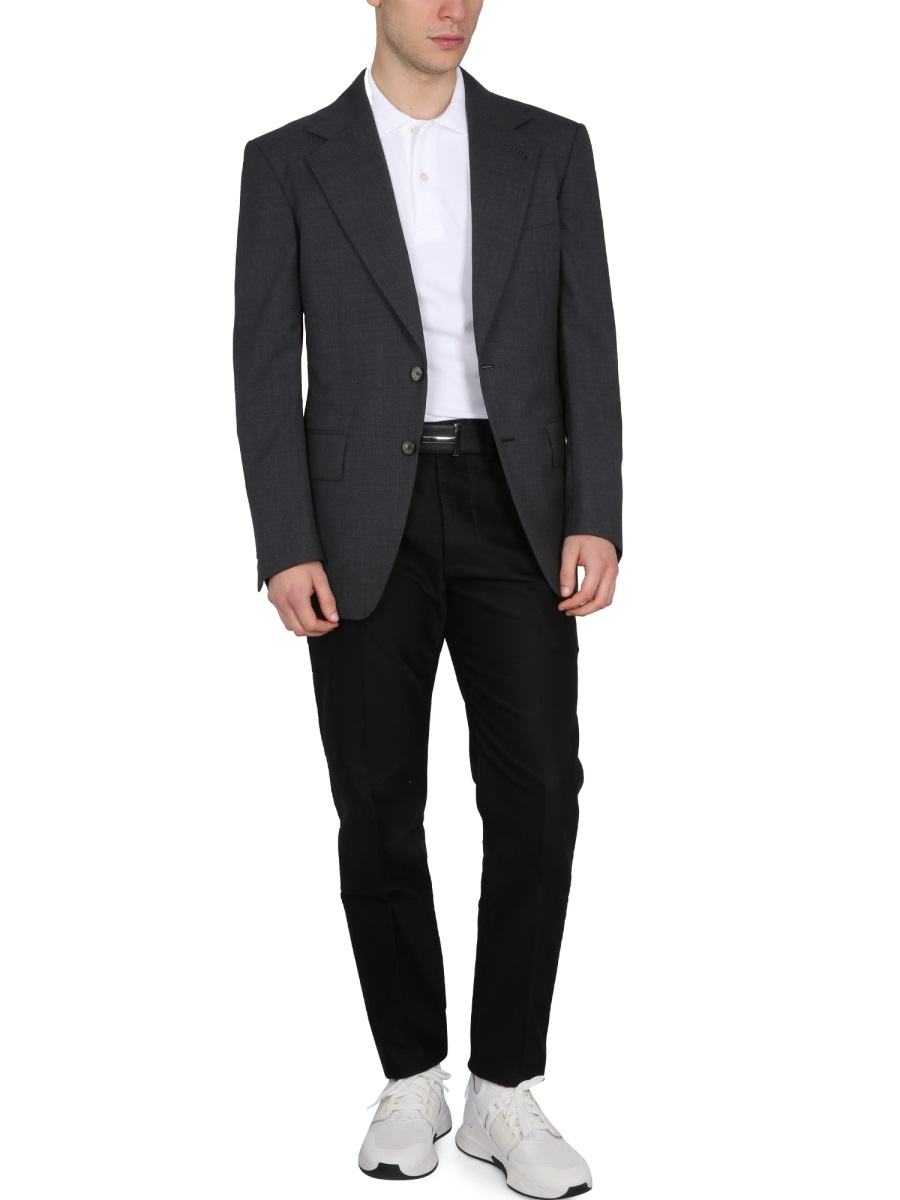 Tom Ford TENNIS POLO. Wit