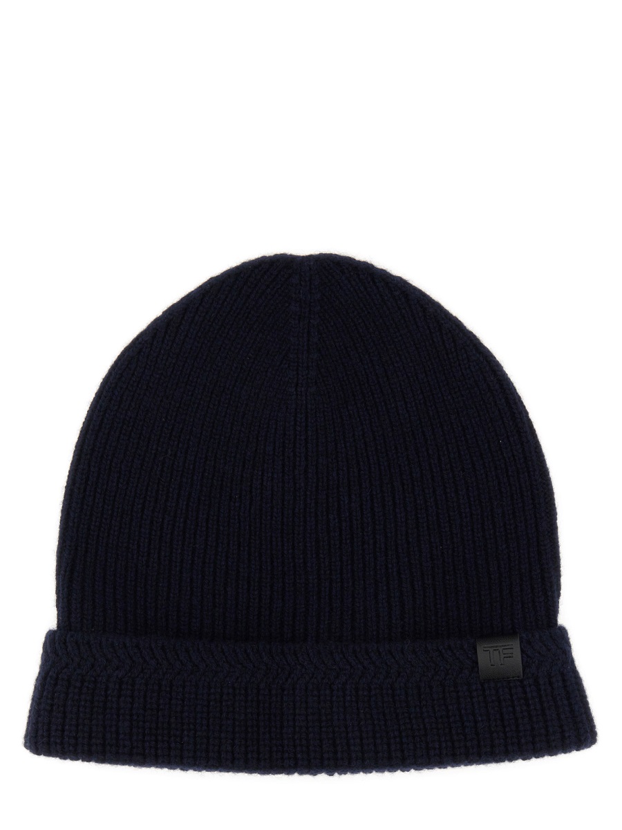 Tom Ford CASHMERE BEANIE HAT Blauw