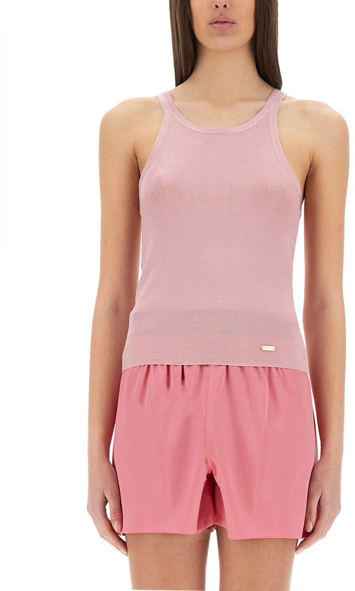 Tom Ford SILK KNIT TANK TOP Roze