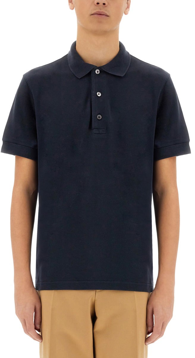 Tom Ford PIQUET POLO Blauw