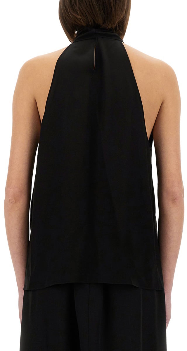 Tom Ford BLOUSE "LAVALLIERE" Zwart
