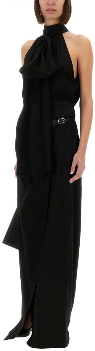Tom Ford BLOUSE "LAVALLIERE" Zwart