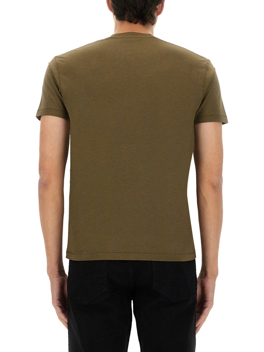 Tom Ford REGULAR FIT T-SHIRT Groen