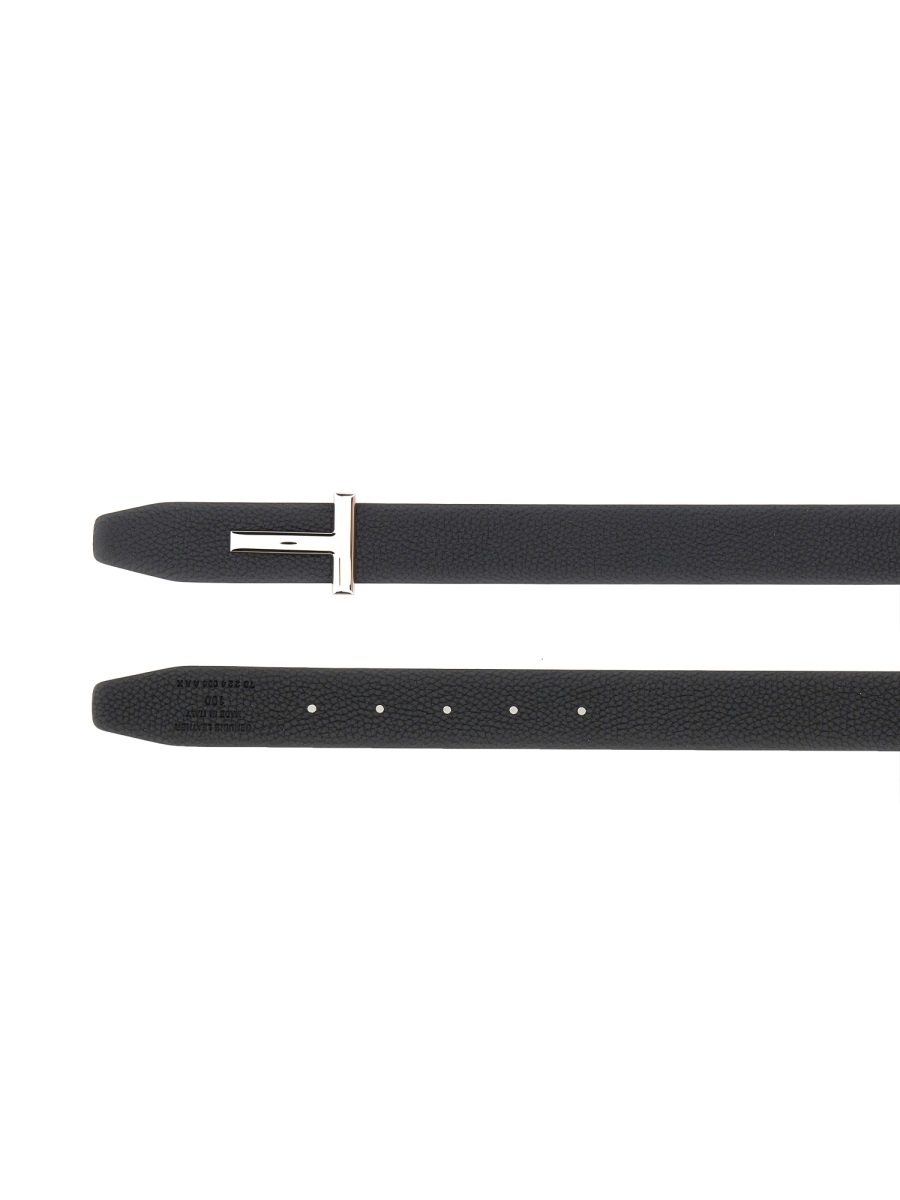 Tom Ford CINTURA REVERSIBILE Blauw