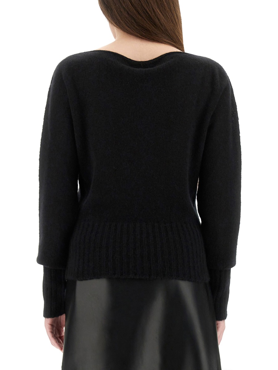 Tom Ford BOAT-NECK SWEATER Zwart